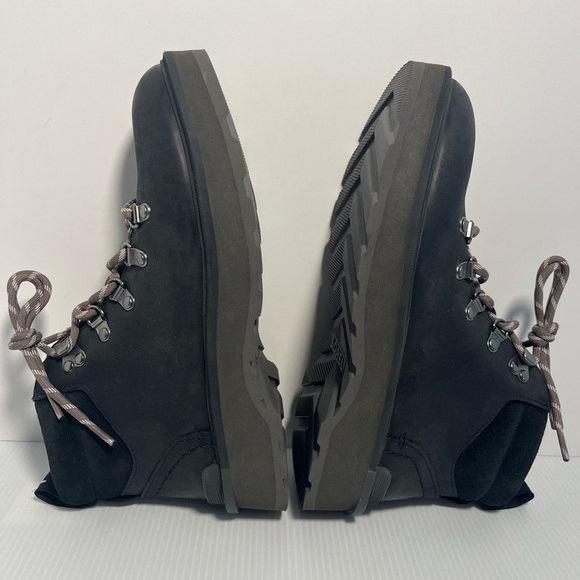 Sorel Genuine Leather Water Repellent Hi-Line™ Hiker Boots Black - Picture 4 of 16
